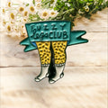 Pin Fuzzy Legs