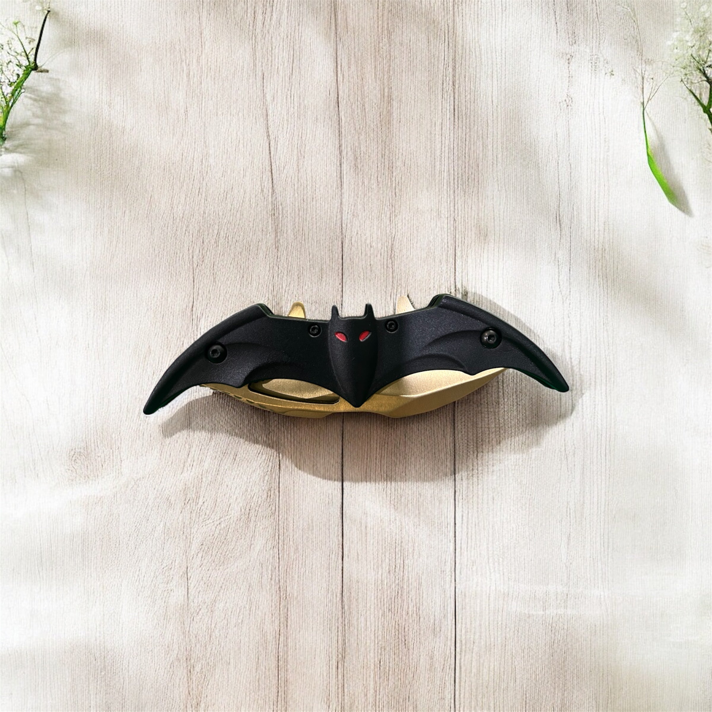 Navaja Batman Doble Oro