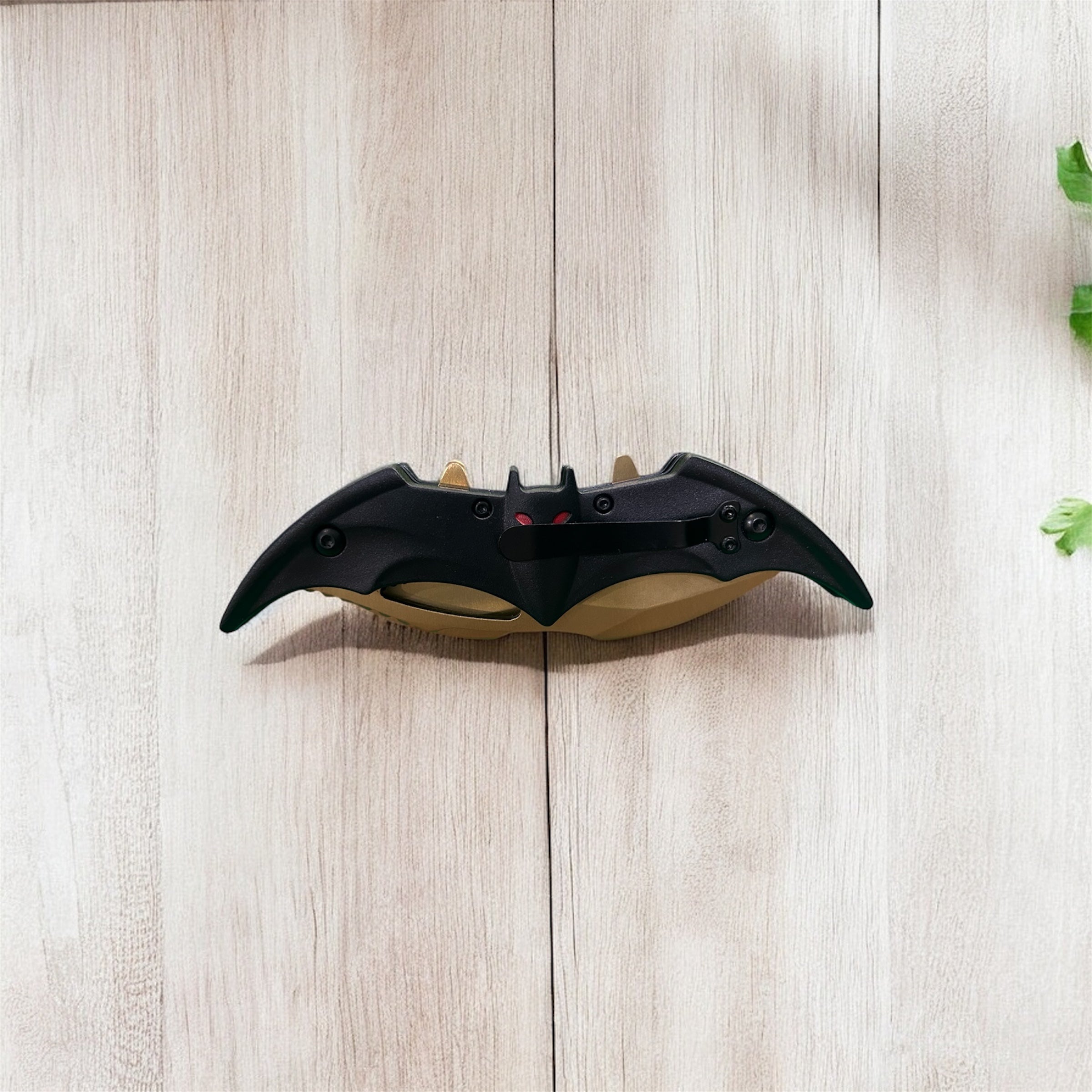 Navaja Batman Doble Oro