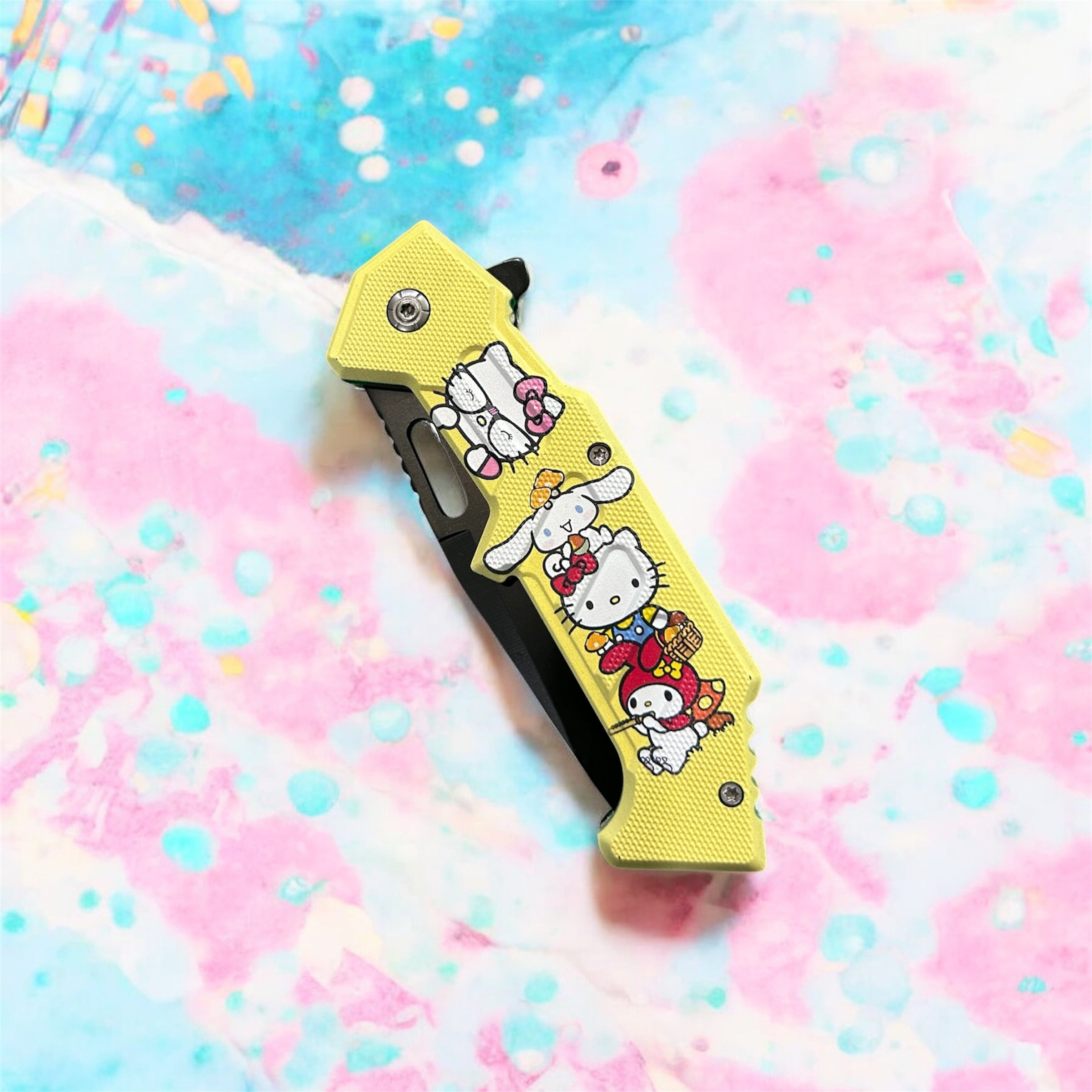 Navaja Kitty Amarilla
