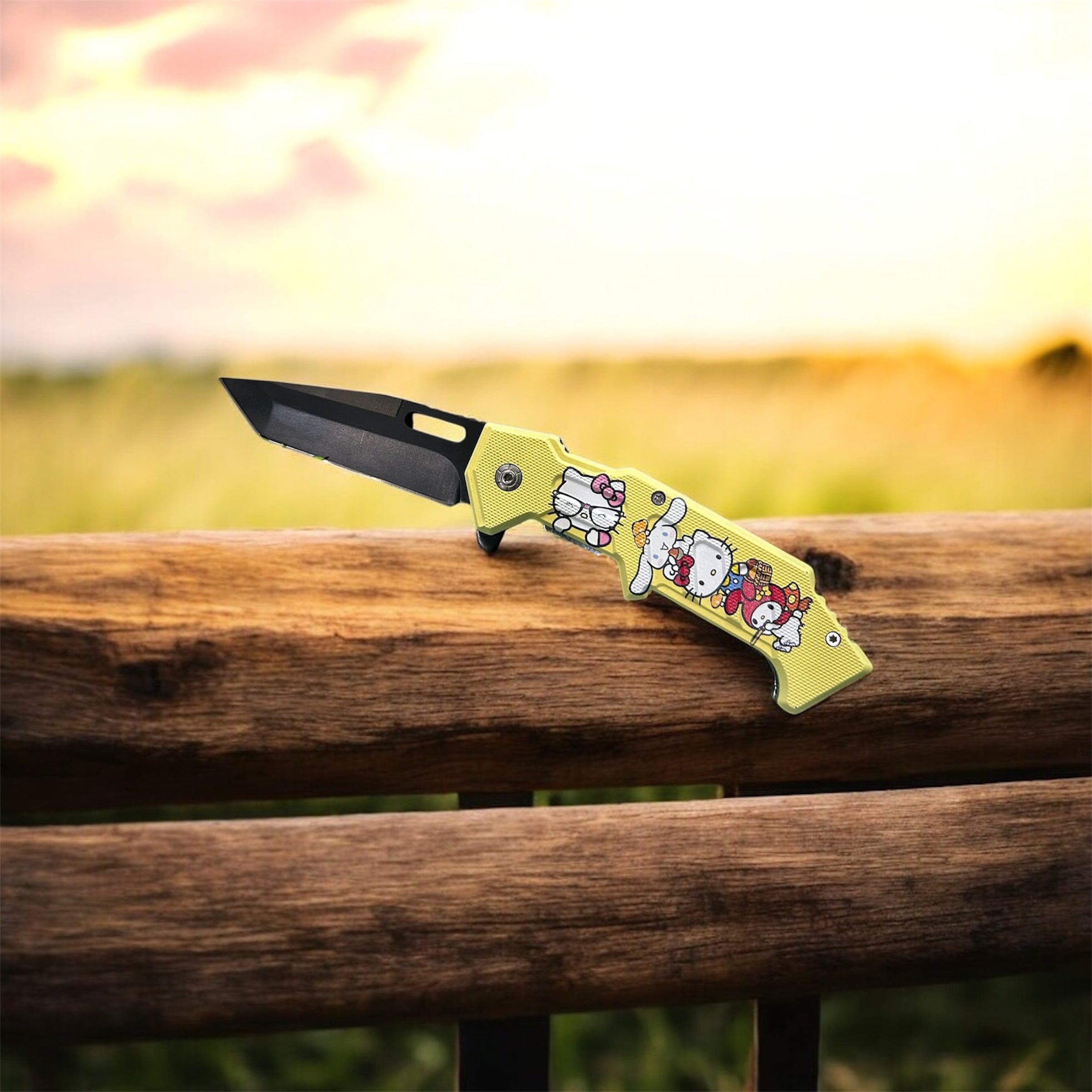 Navaja Kitty Amarilla