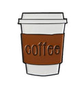 Pin Vaso Coffee